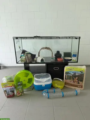 Käfig für Nagetiere (Hamster, Maus, Rennmaus)