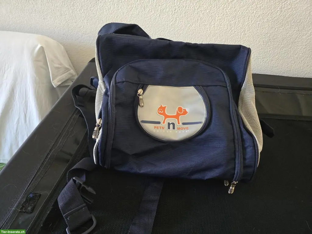 Pets n Move Transport-/Rucksacktasche für kleine Hunde oder Katzen