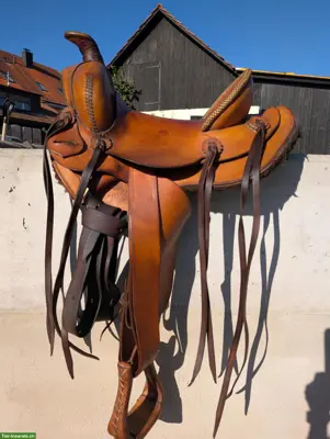 Original Westernsattel Hess 14 oder 15 Zoll
