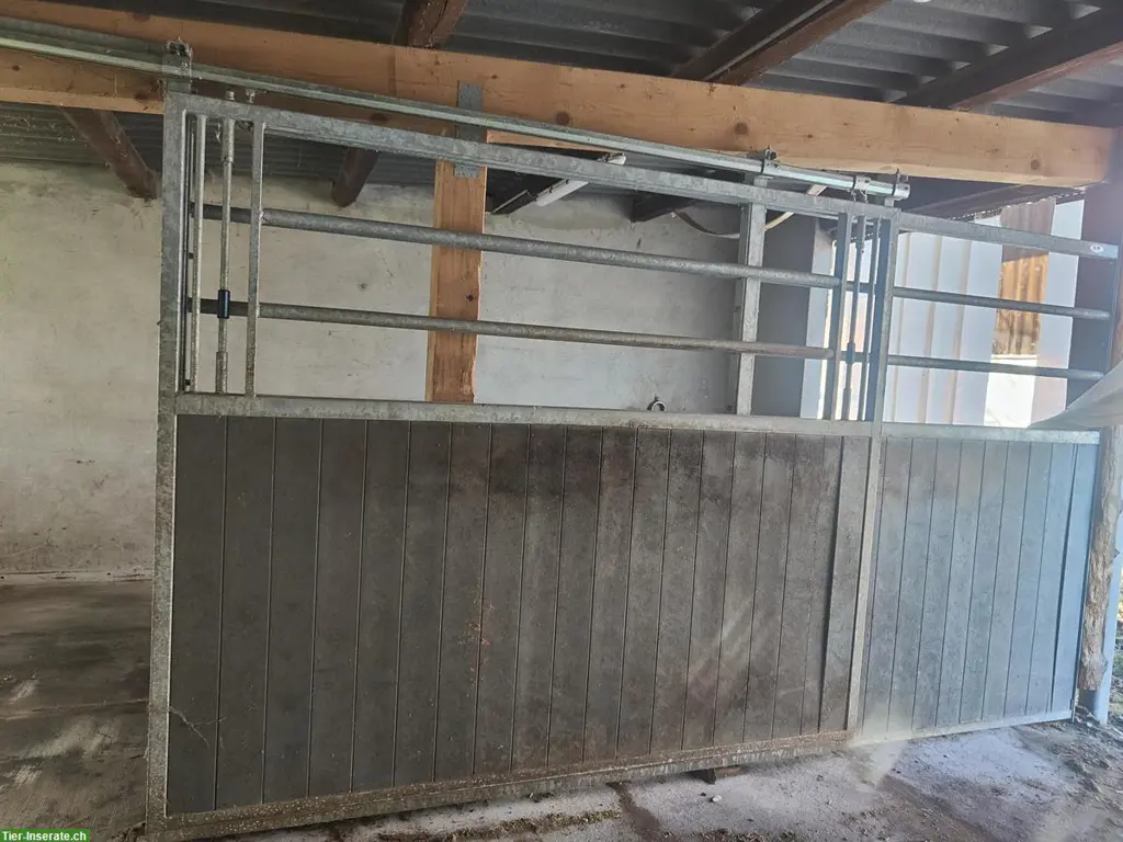 3-teilige Pferdeboxen Trennwand zu verkaufen
