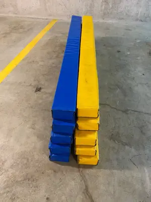 Dualaktivierung Schaumstoffstangen (keine orig. Dualgassen), Pylonen, div. Geitn