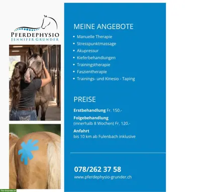 Pferdephysiotherapie