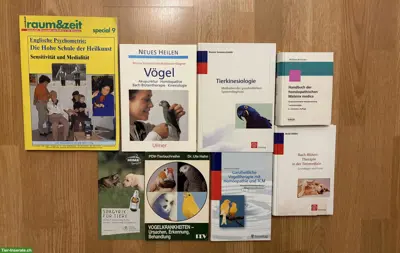Gefiederte und Tier-Sachbücher gratis abzugeben