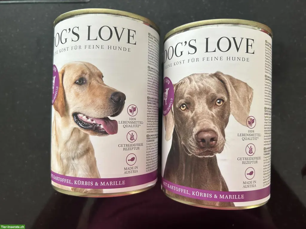 Hunde-Nassfutter: Dogs Love Lamm